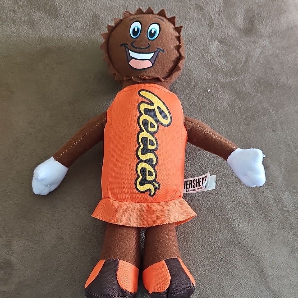 Reese's Hershey Guy, Small Plush Toy, 10in Tall